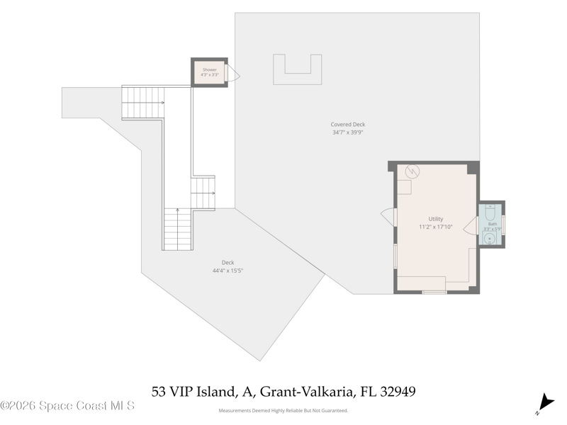 3 bedroom Single Family Residence at 53 Vip Island #A, V I P Vacation Island Playground Sec 1, Grant-Valkaria — photo 4