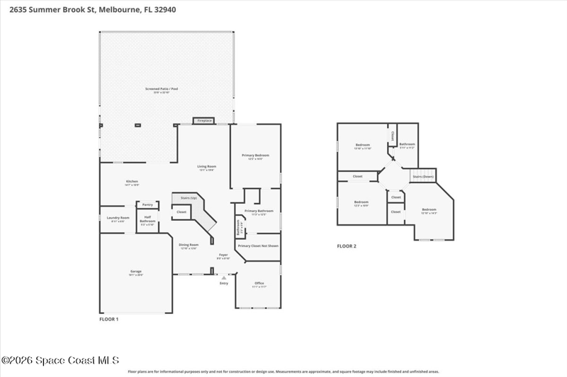4 bedroom Single Family Residence at 2635 Summer Brook Street, Summer Brook Section 2, Melbourne — photo 2