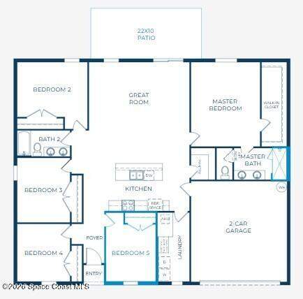 4 bedroom Single Family Residence at 1666 Salazar Street, Port Malabar Unit 16, Palm Bay — photo 3