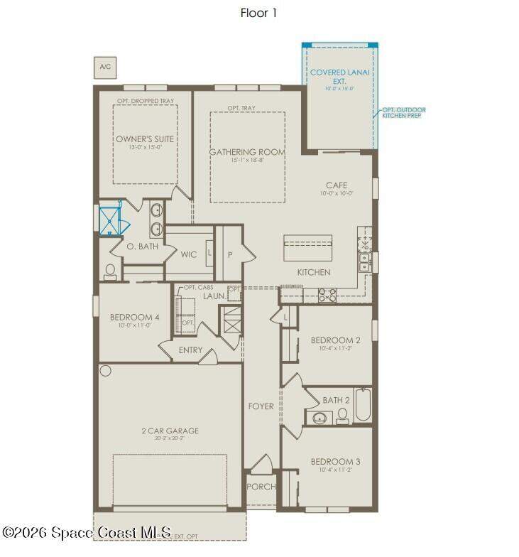 4 bedroom Single Family Residence at 4980 Good Day Lane, Sunrise Estates, West Melbourne — photo 2