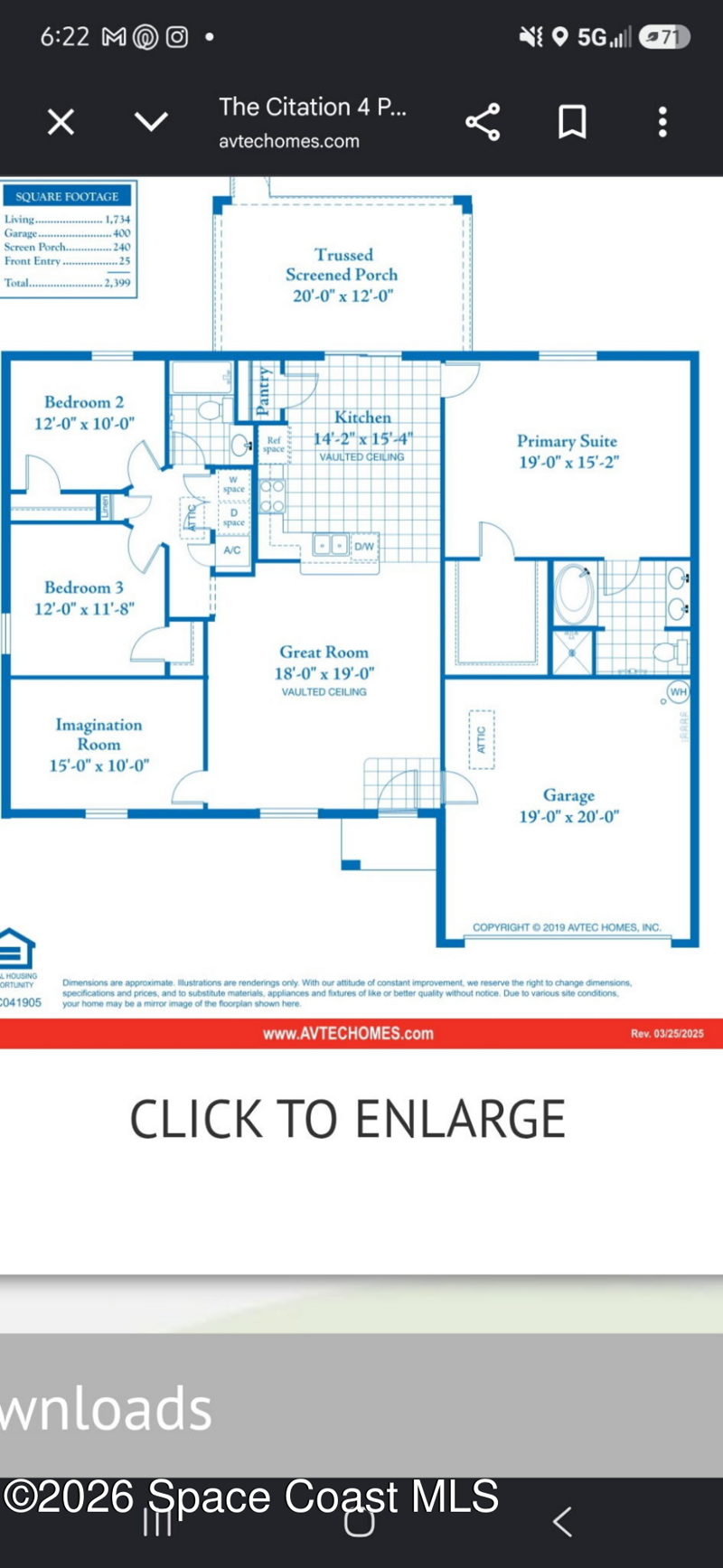 3 bedroom Single Family Residence at 2957 Denver Avenue, Port Malabar Unit 46, Palm Bay — photo 2
