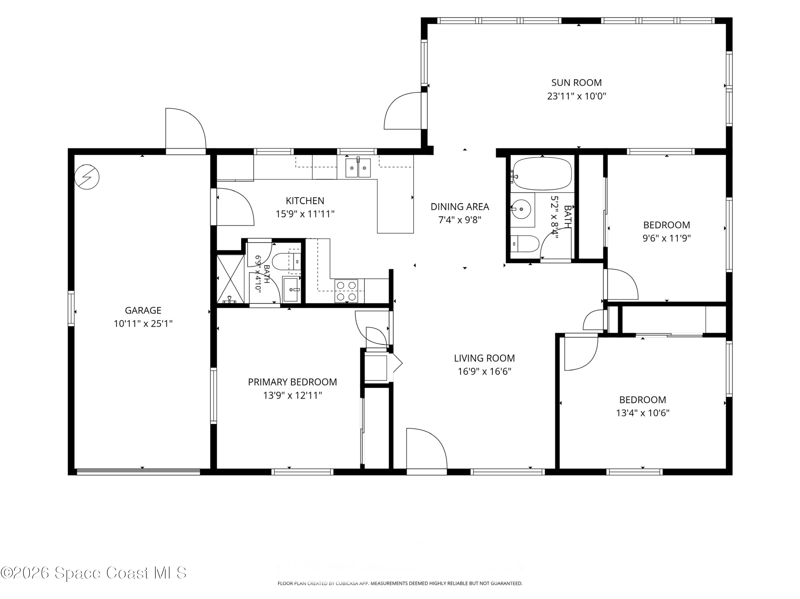 3 bedroom Single Family Residence at 824 Mallard Road, Poinsett Shores, Cocoa — photo 2