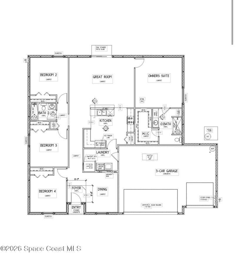 4 bedroom Single Family Residence at 3373 Navajo Avenue, Port Malabar Unit 30, Palm Bay — photo 2