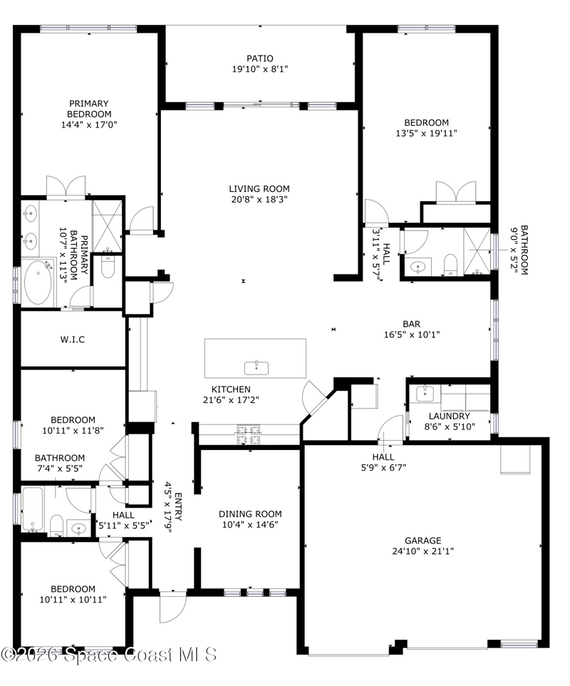 4 bedroom Single Family Residence at 2932 J Cobber Court, Fell Road Parkside Estates, Melbourne — photo 2