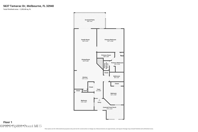 3 bedroom Townhouse at 5637 Tamarac Drive, Stoneridge Subdivision, Melbourne — photo 2