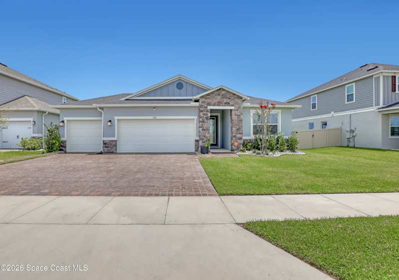 4 bedroom Single Family Residence at 476 Glaspell Circle, Gardens At Waterstone Phase 2, Palm Bay — photo 1