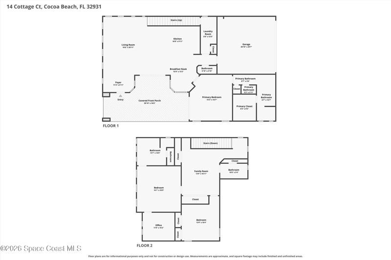 3 bedroom Single Family Residence at 14 Cottage Court, Golf Cottages of Cocoa Beach, Cocoa Beach — photo 2