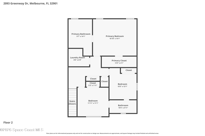 3 bedroom Single Family Residence at 2093 Greenway Drive, Country Club Colony, Melbourne — photo 4