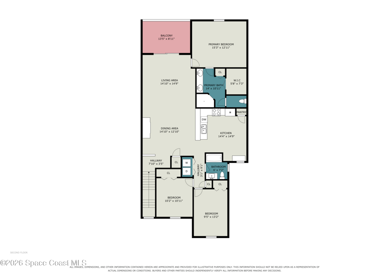 3 bedroom Condominium at 1030 Venetian Drive ##203, Venetian Village Condo Ph II Thru Xiii, Melbourne — photo 4