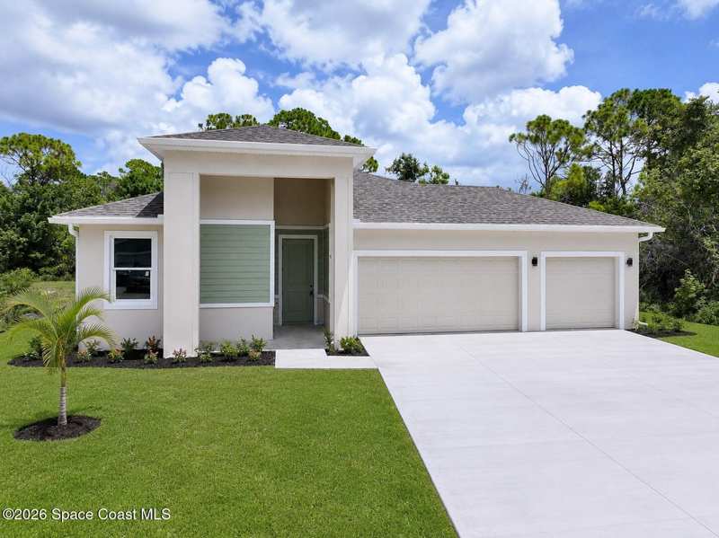 4 bedroom Single Family Residence at 371 Halloran Street, Port Malabar Unit 25, Palm Bay — photo 1