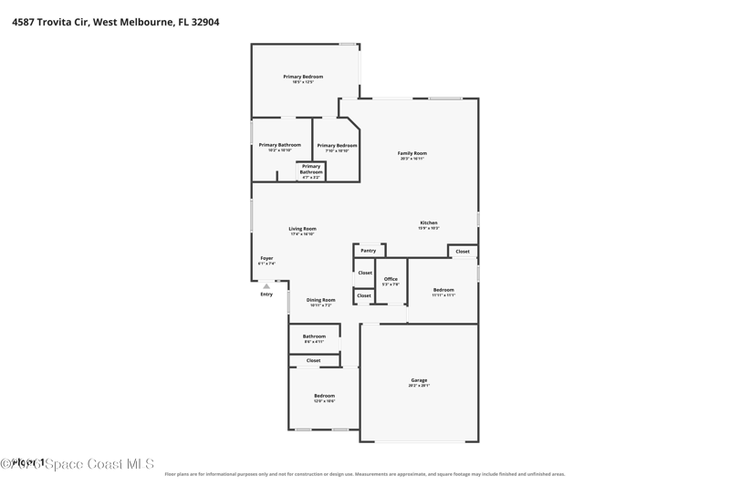 3 bedroom Single Family Residence at 4578 Trovita Circle, Eber Cove, West Melbourne — photo 2