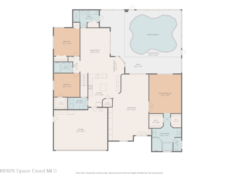 4 bedroom Single Family Residence at 3740 Sunward Drive, Sunset Lakes Pud Phase 2, Merritt Island — photo 3