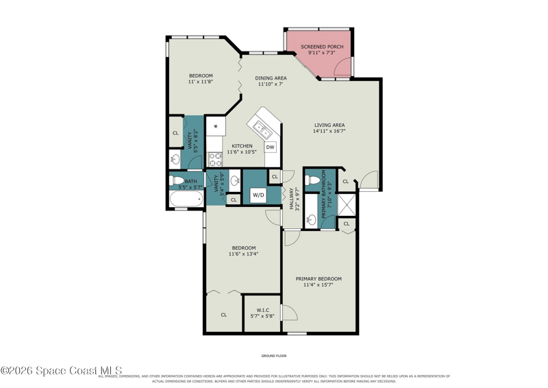 3 bedroom Condominium at 7150 N Highway 1 #201, Sunrise Landing I Condo, Cocoa — photo 4