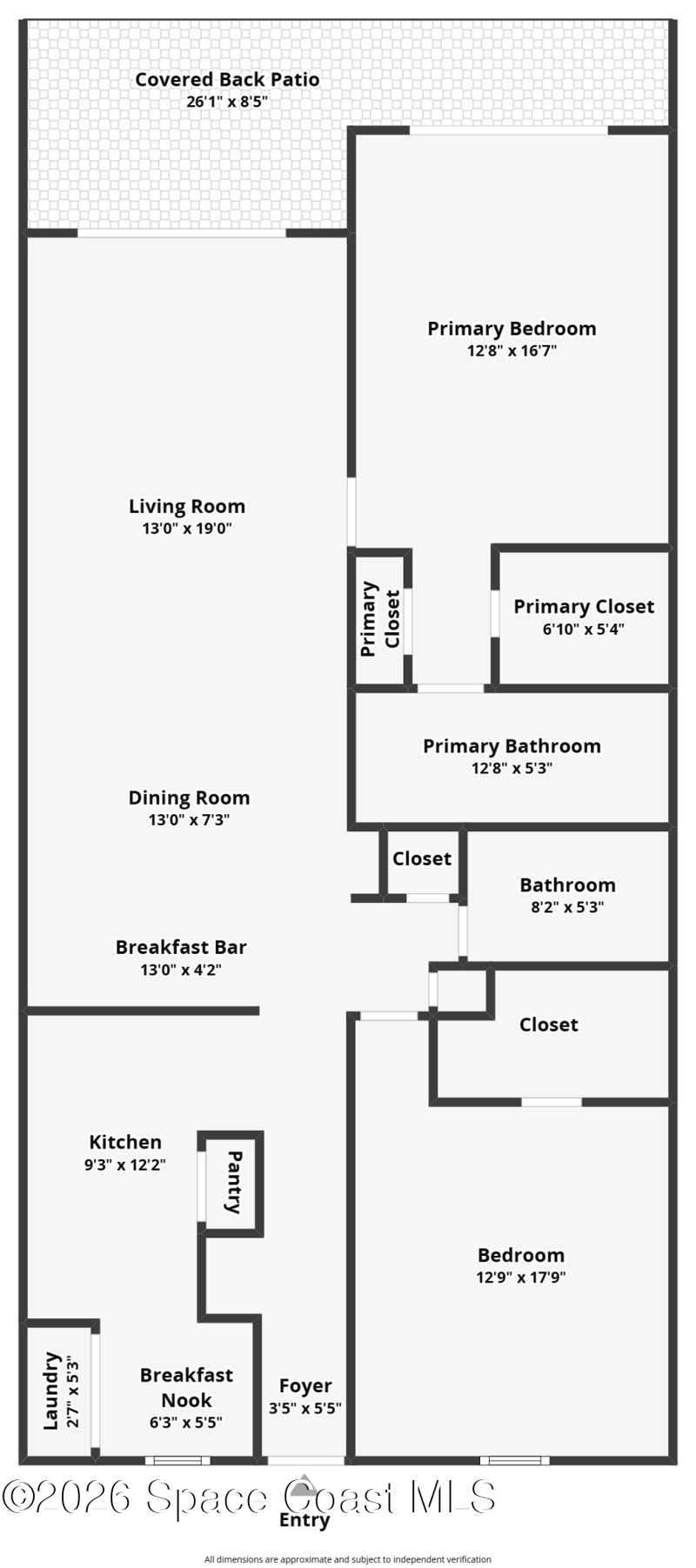 2 bedroom Condominium at 840 N Atlantic Avenue #C103, Stonewood Towers Condo Ph I and Ph II, Cocoa Beach — photo 2