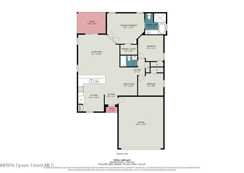 3 bedroom Single Family Residence at 2476 Hidden Pine Lane, Sandy Pines Preserve Phase 1, Palm Bay — photo 2