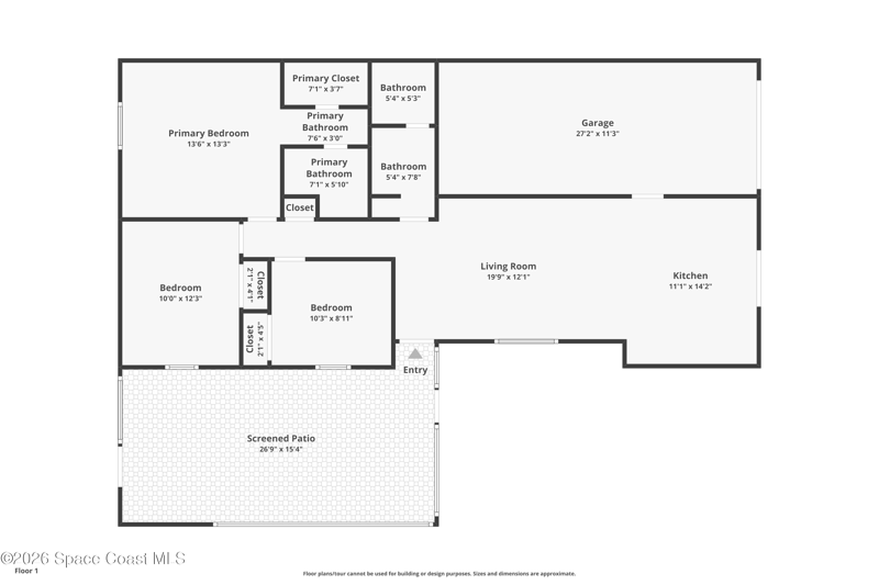3 bedroom Single Family Residence at 8759 Banyan Way, Ocean Woods Stage 1 Replat of, Cape Canaveral — photo 2