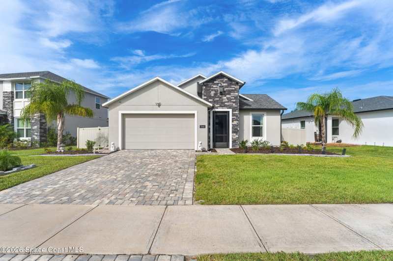 4 bedroom Single Family Residence at 3466 Rixford Way, Courtyards At Waterstone Ph I, Palm Bay — photo 1