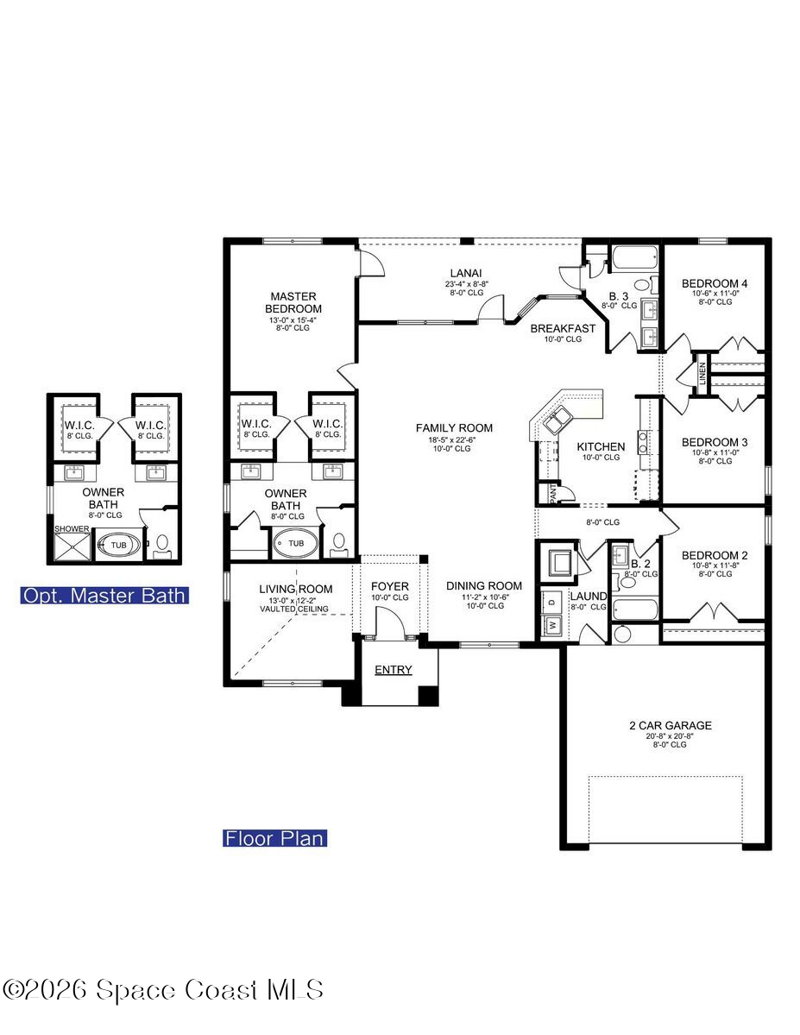 4 bedroom Single Family Residence at 2238 Whiteside Avenue, Port Malabar Unit 18, Palm Bay — photo 2