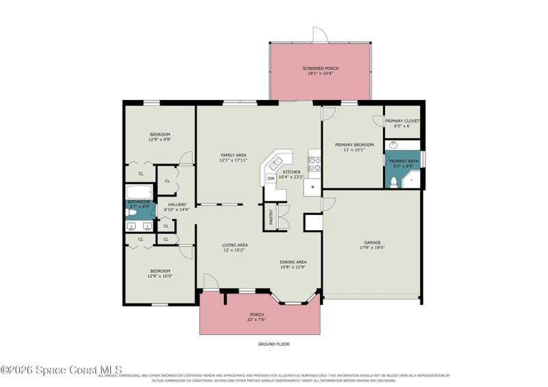 3 bedroom Single Family Residence at 534 Davidson Street, Port Malabar Unit 50, Palm Bay — photo 3
