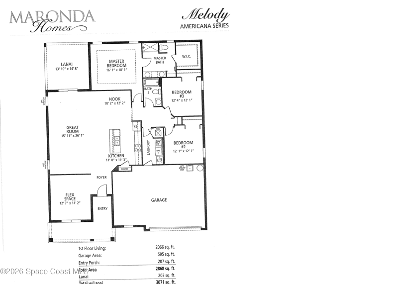 3 bedroom Single Family Residence at 2975 Tishman Road, Port Malabar Unit 24, Palm Bay — photo 2