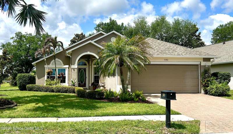 3 bedroom Single Family Residence at 680 Morning Cove Circle, Fairway Isles at Bayside Lakes Phase I, Palm Bay — photo 1