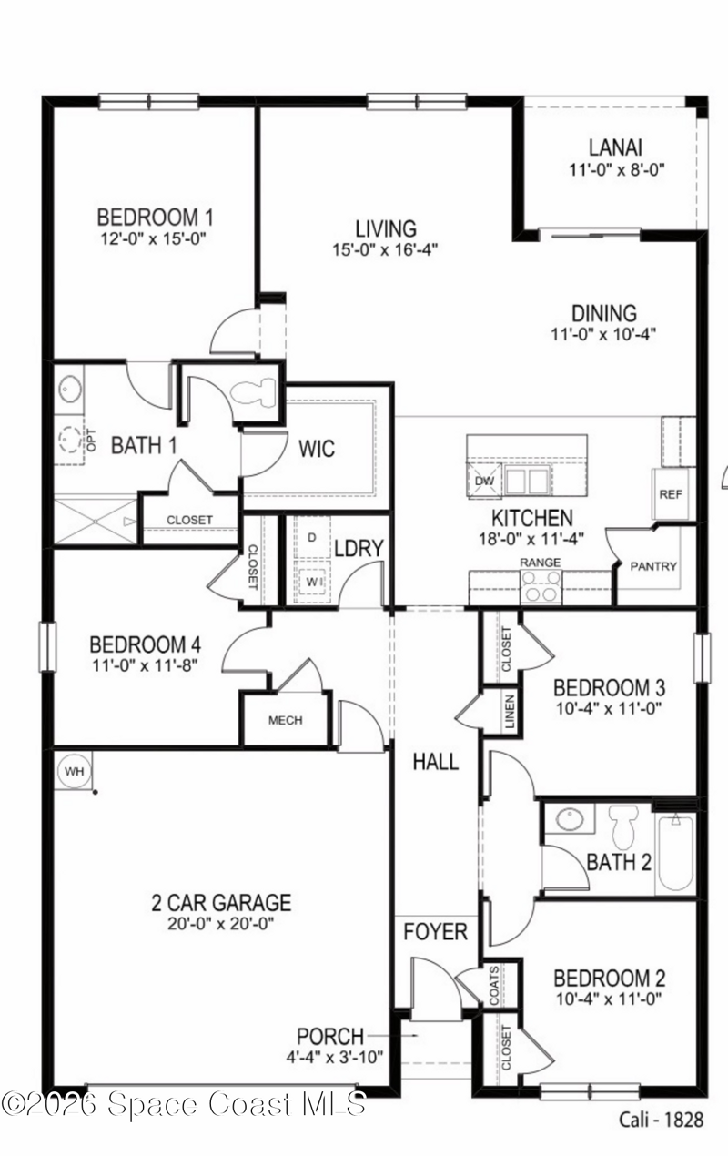 4 bedroom Single Family Residence at 6494 Topaz Drive, Crystal Bay Phase Two, Grant-Valkaria — photo 2
