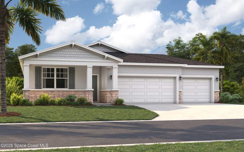 4 bedroom Single Family Residence at 1142 Banff Drive, Reserve at Country Club Lakes Estates, Palm Bay — photo 1