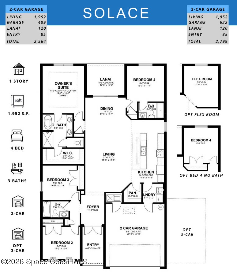 4 bedroom Single Family Residence at 1471 Summer Street, Port Malabar Unit 23, Palm Bay — photo 2