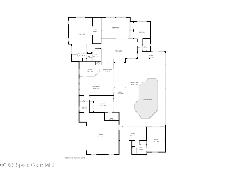 4 bedroom Single Family Residence at 4508 Canard Road, Windover Farms of Melbourne Pud Phase 04 Unit 02, Melbourne — photo 2