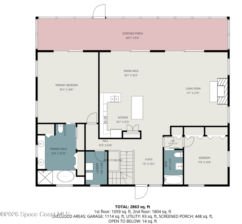 4 bedroom Single Family Residence at 4165 Heller Road, Lakeview Park Unit 4, Titusville — photo 4