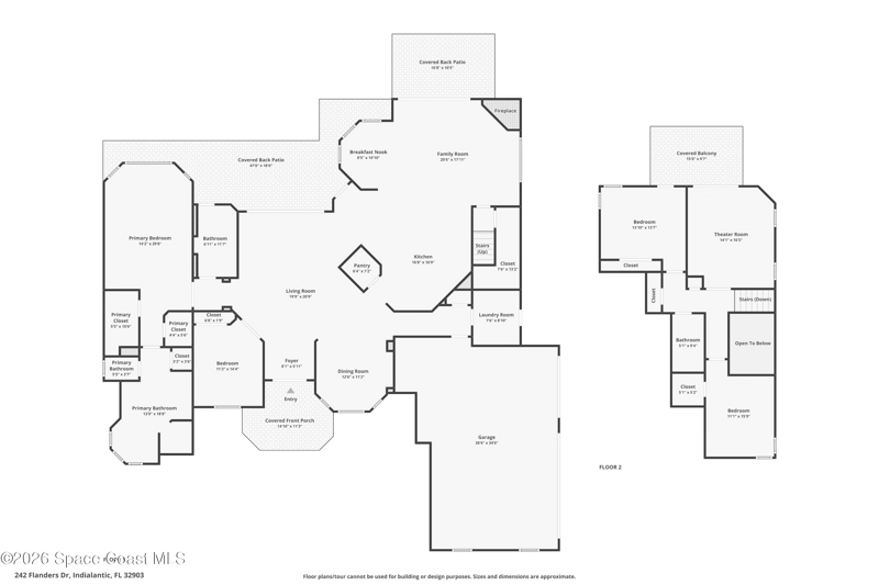 4 bedroom Single Family Residence at 242 Flanders Drive, The Cloisters Phase Iiid, Indialantic — photo 2