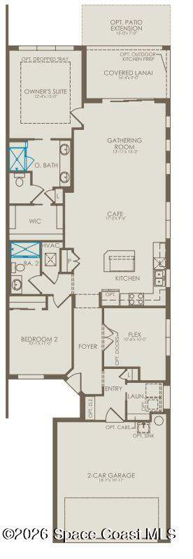 2 bedroom Single Family Residence at 8973 Blissful Breeze Trail, Del Webb at Viera Phase 4, Melbourne — photo 2