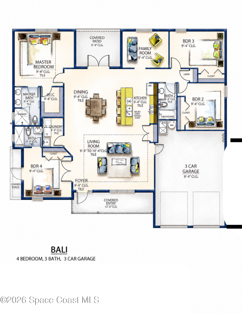 4 bedroom Single Family Residence at 2739 Felix Road, Port Malabar Unit 25, Palm Bay — photo 2
