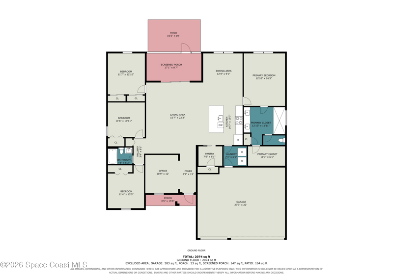 4 bedroom Single Family Residence at 146 Battersea Avenue, Port Malabar Unit 7, Palm Bay — photo 2