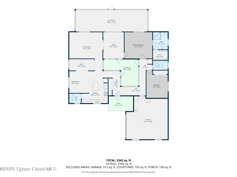 2 bedroom Single Family Residence at 1025 Park Ridge Place, Park Meadow W at Suntree, Melbourne — photo 4