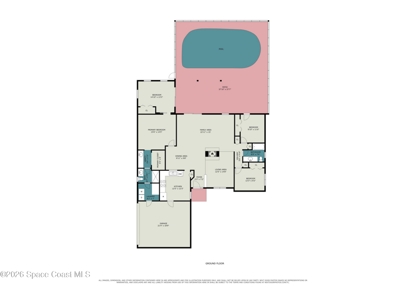 3 bedroom Single Family Residence at 3013 Bay Wind Court, Park Place, Melbourne — photo 2