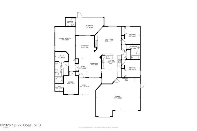4 bedroom Single Family Residence at 4048 Sand Ridge Drive, Savannahs Pud The, Merritt Island — photo 2