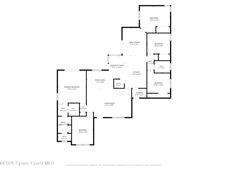 4 bedroom Single Family Residence at 1100 Baywood Court, Country Cove, Malabar — photo 2