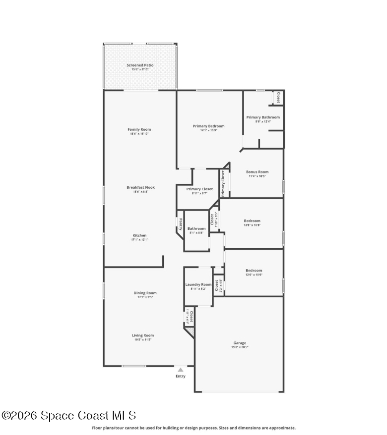 3 bedroom Single Family Residence at 322 Cressa Circle, Fern Meadows, Cocoa — photo 2
