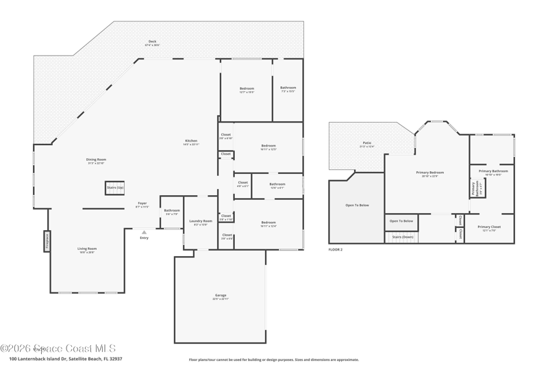 4 bedroom Single Family Residence at 100 Lanternback Island Drive, Tortoise Island Ph 3 Unit 2 Pud, Satellite Beach — photo 2