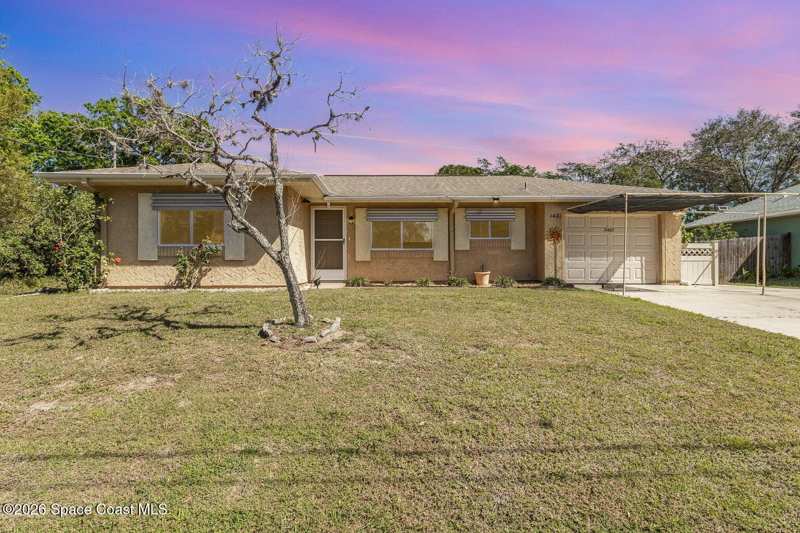 2 bedroom Single Family Residence at 1421 Tharp Road, Port Malabar Unit 17, Palm Bay — photo 1