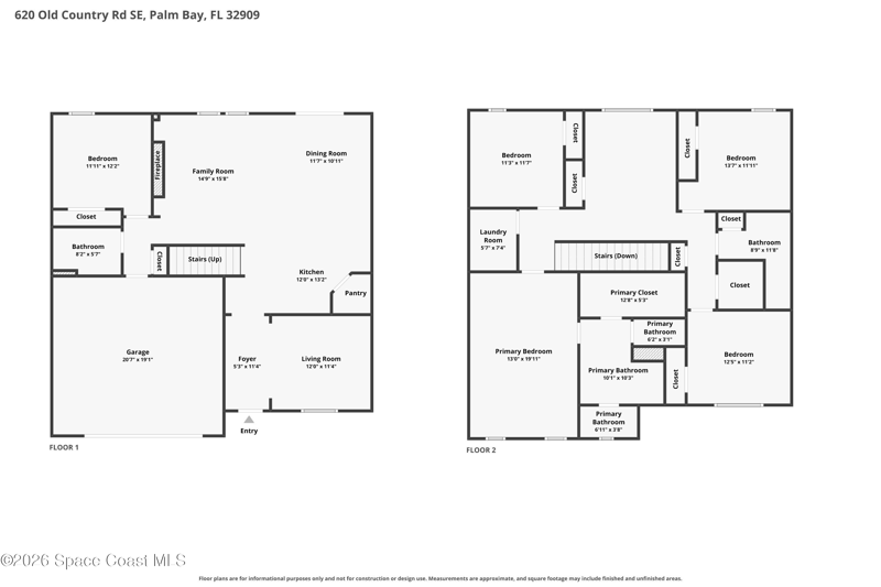 5 bedroom Single Family Residence at 620 Old Country Road, Preserves at Stonebriar Phase 2, Palm Bay — photo 2