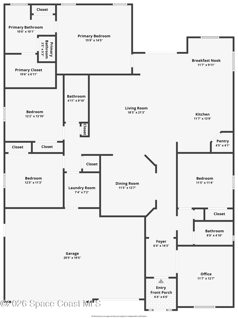 4 bedroom Single Family Residence at 1851 Bridgeport Circle, Phillips Landing Phase 2, Rockledge — photo 2