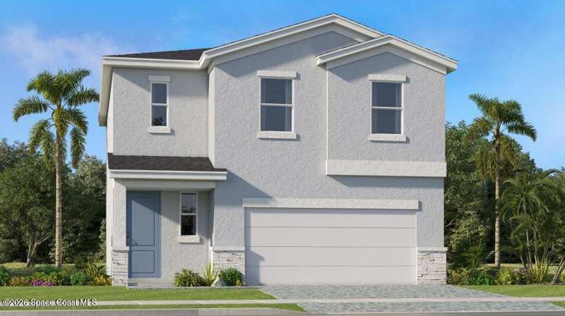 4 bedroom Single Family Residence at 2628 Croft Inlet Drive, Riverwood at Everlands, Palm Bay — photo 1
