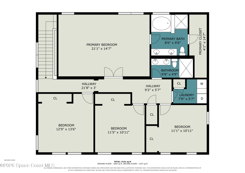 4 bedroom Single Family Residence at 385 Cownie Avenue, Port Malabar Unit 9, Palm Bay — photo 4