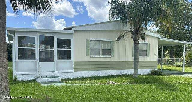 2 bedroom Manufactured Home at 931 Spruce Street, Haven Green Pinewood Sec Replat, Barefoot Bay — photo 1