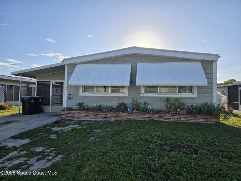 2 bedroom Manufactured Home at 1801 Live Oak Street, Palm Bay Colony Sec 1, Palm Bay — photo 1