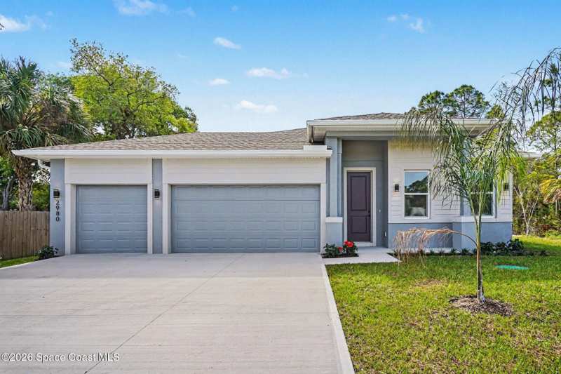 4 bedroom Single Family Residence at 879 Wisham Street, Port Malabar Unit 49, Palm Bay — photo 1