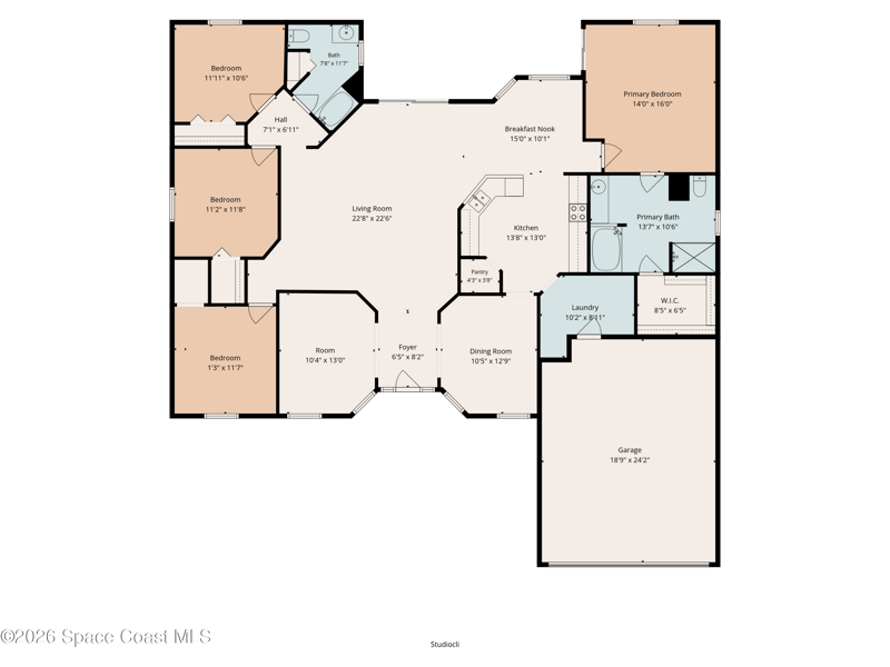 4 bedroom Single Family Residence at 5313 Yaupon Holly Drive, Cypress Woods Phase 3, Cocoa — photo 2
