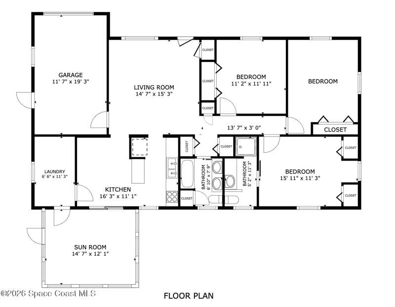 3 bedroom Single Family Residence at 1690 Muldrew Avenue, Bowe Gardens Sec C 1, Melbourne — photo 2